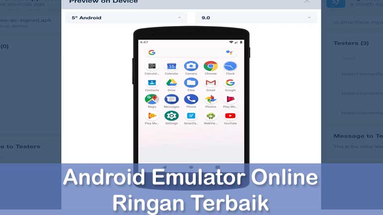 Android Emulator Online Ringan Terbaik