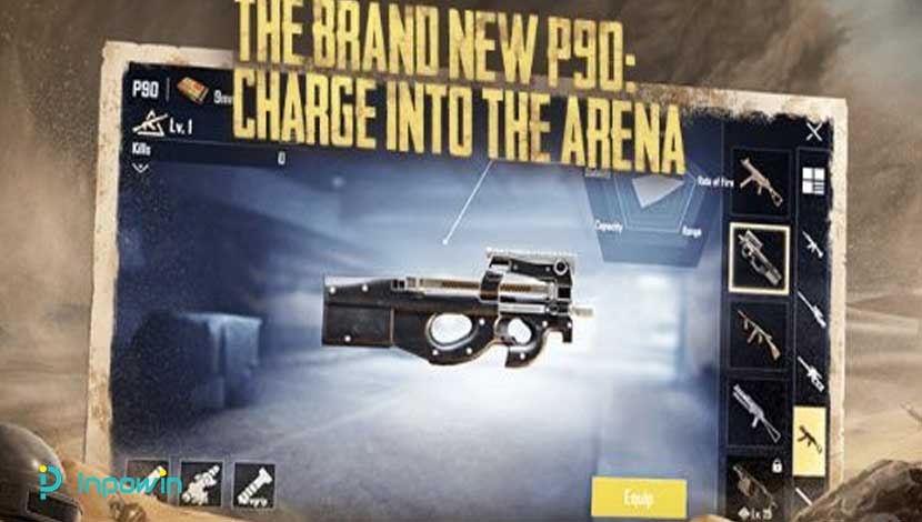 update PUBG Season 13 Senjata Baru P90