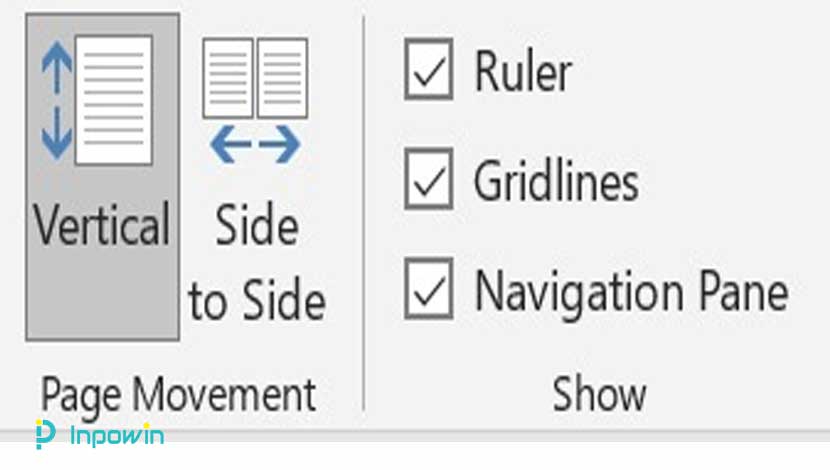 cara menampilkan Gridlines dokumen Microsoft Word