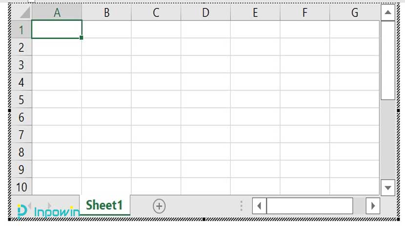 Cara Menyisipkan Tabel Microsoft Excel 97 - 2003 Worksheet