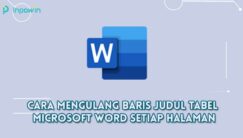 Cara Mengulang Baris Judul Tabel Microsoft Word Setiap Halaman | Microsoft Word 2019