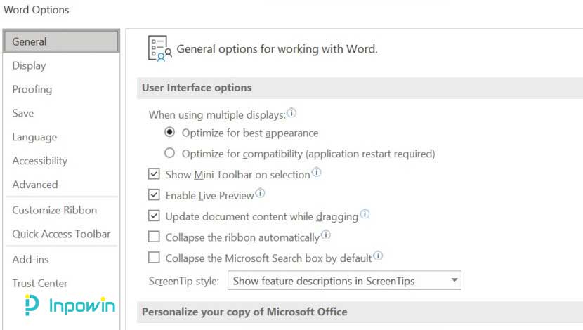 cara merubah color scheme Microsoft Office Word