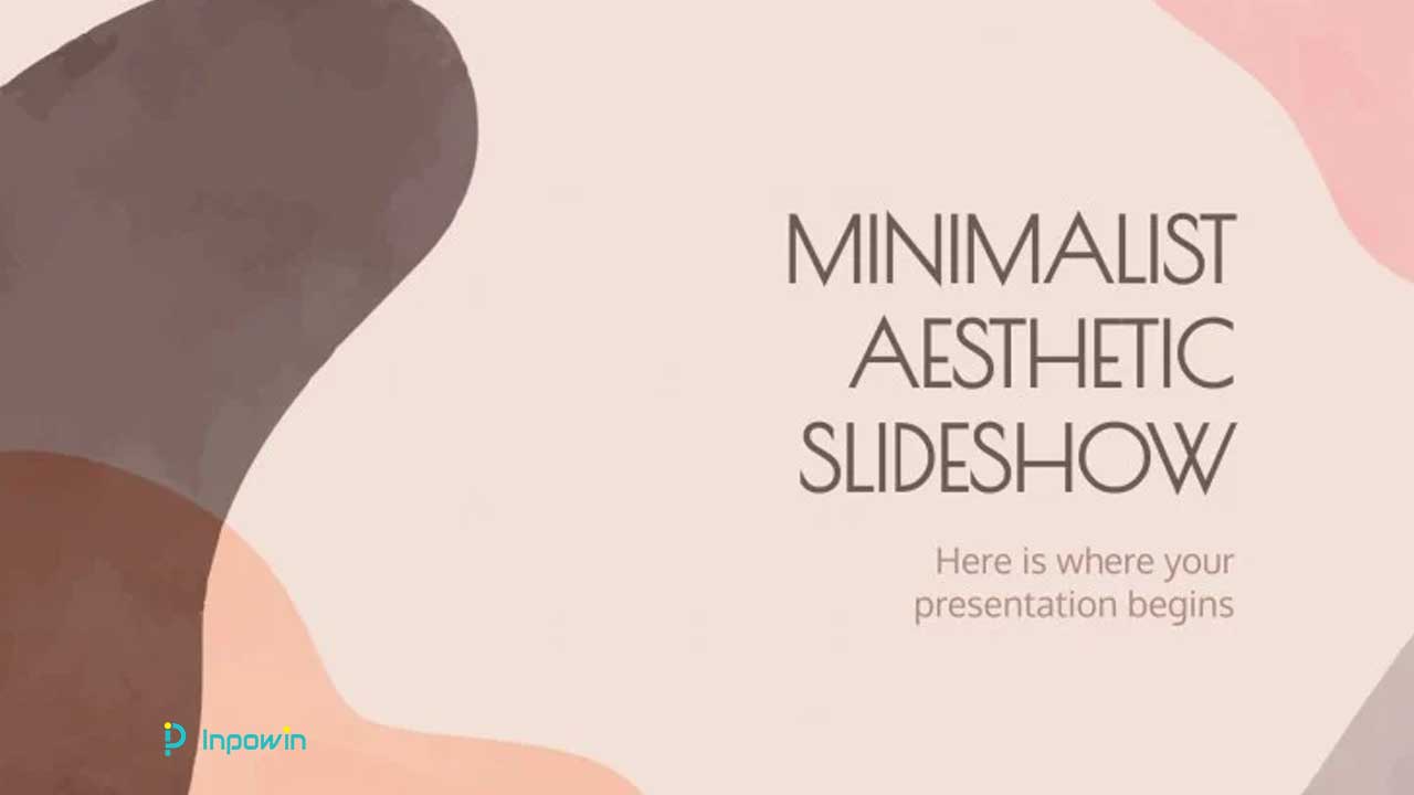 Minimalist Aesthetic Slideshow Presentation