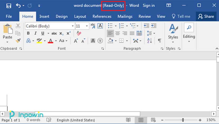 cara membuka dokumen Microsoft Word dalam mode Read-Only
