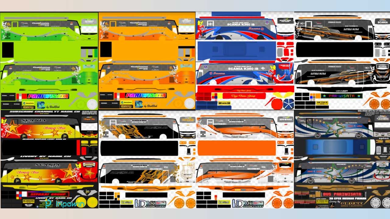 download Livery Bussid Jetbus 3 SHD Scania