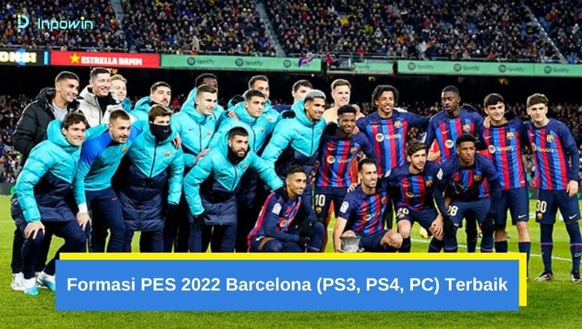Formasi PES 2022 Barcelona