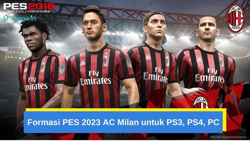 Formasi PES 2023 AC Milan